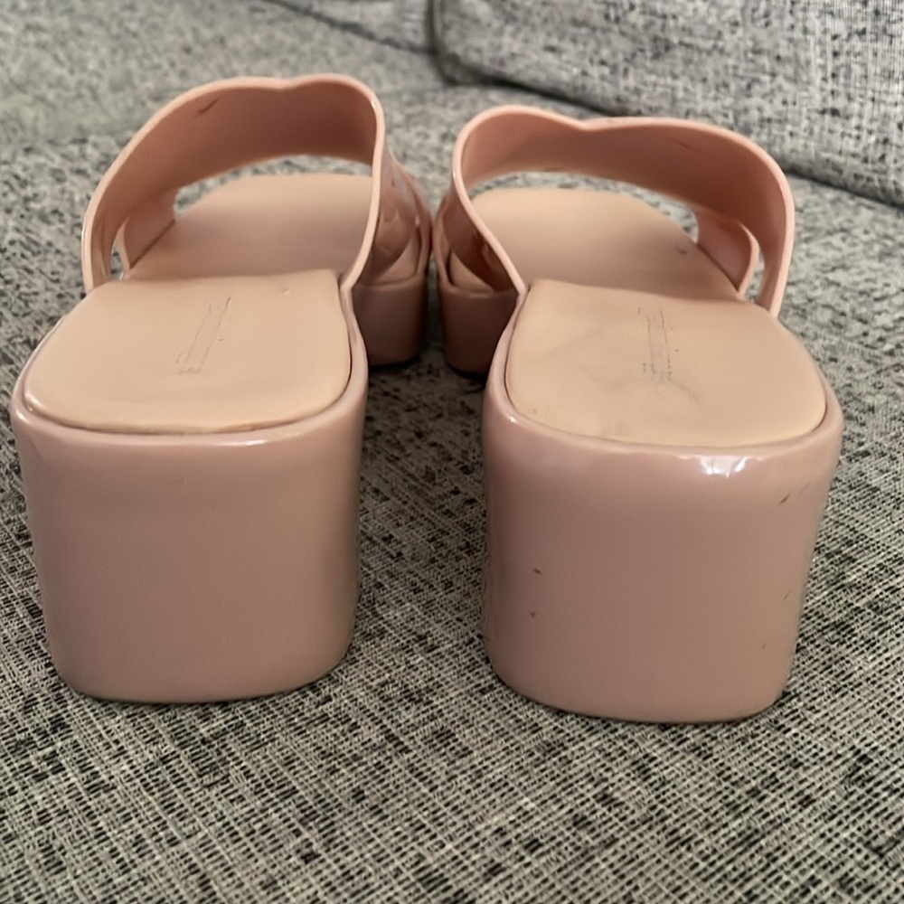 Jeffrey Campbell Nude Slides Size 10 - Picture 5 of 11
